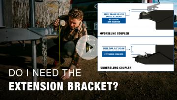 Standard / Overslung: Which Continuum model do I need for my trailer?