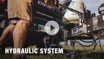 The Hydraulic Pump & Cylinder | The Continuum WD Hitch